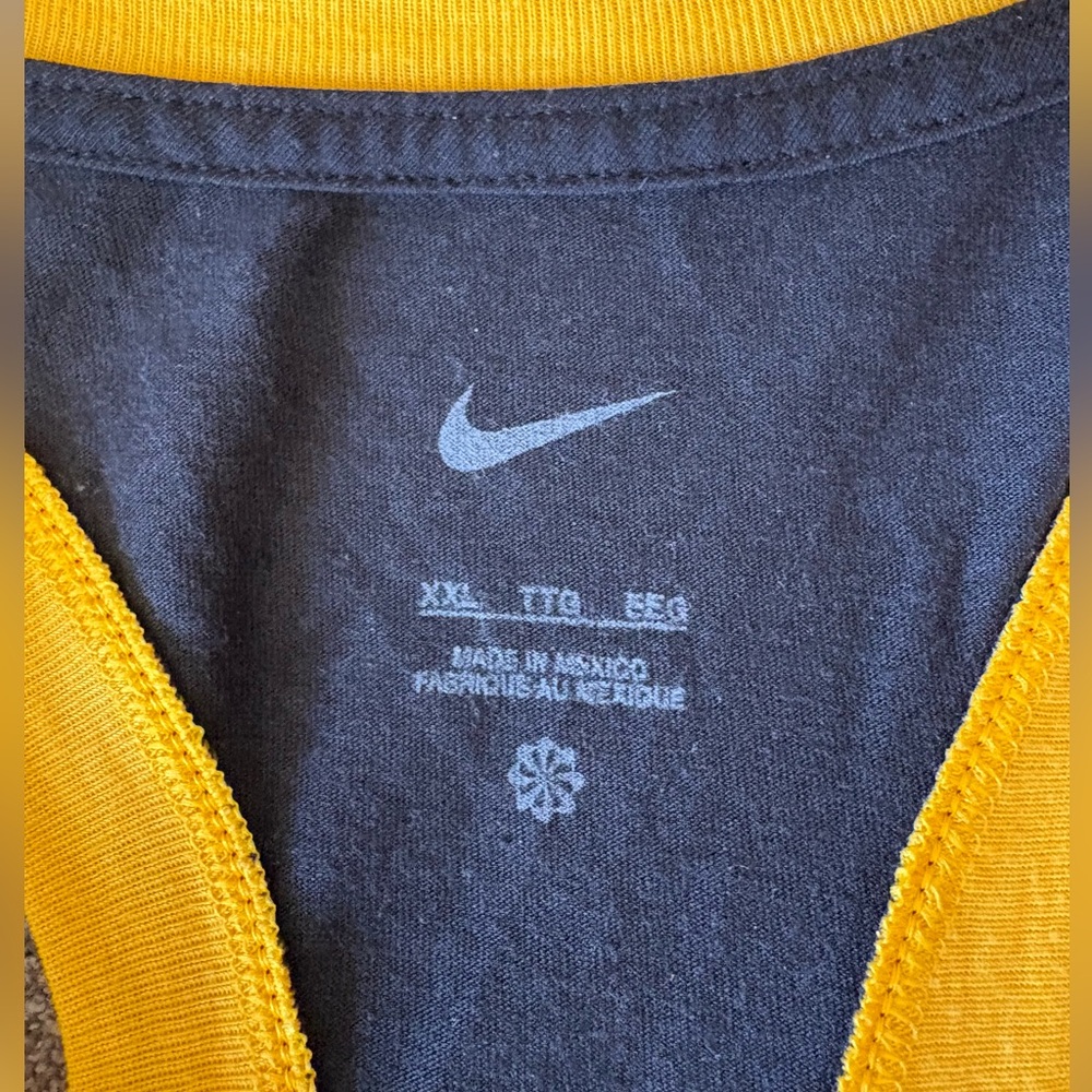 Nike x Iowa Hawkeyes Black & Gold Tank Top XXL - Picture 2 of 5